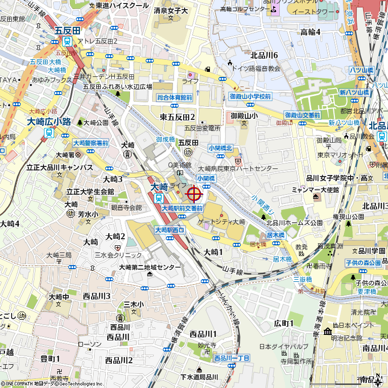 日立チャネルソリューションズ株式会社付近の地図